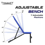 DS Adjustable Gym Bench (3 in 1) - Image 3