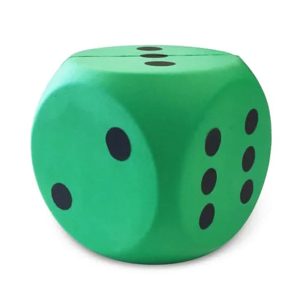 DS Big Foam Dice - Green