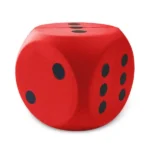 DS Big Foam Dice - Red
