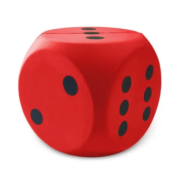 DS Big Foam Dice - Red