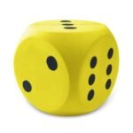 DS Big Foam Dice - Yellow