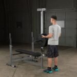 Body Solid GDIB46L PowerCenter Combo Bench – 6-Position Bench with Squat Station - Image 10