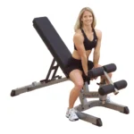 Body Solid GFID71 Heavy Duty FID Bench – Flat Incline Decline Adjustable Bench