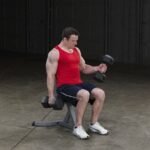 Body Solid GST20 Adjustable Utility Bench for Home & Gym Use - Image 4