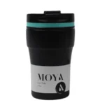 Moya "Low Tide" 250ml Travel Coffee Mug Blue/Black