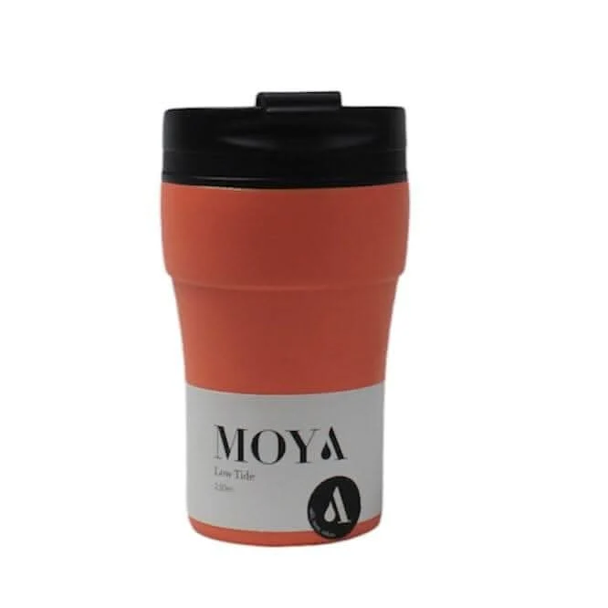 HV133-BC-16_1500x.webp Moya "Low Tide" 250ml Travel Coffee Mug Black/Coral - Image 1
