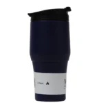 Moya "High Tide" 380ml Travel Coffee Mug Black/Navy
