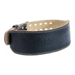 Harbinger Padded Leather Belt Black, 4"