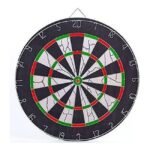 Harley Fitness Flocked Dartboard with 6 Darts - Image 4