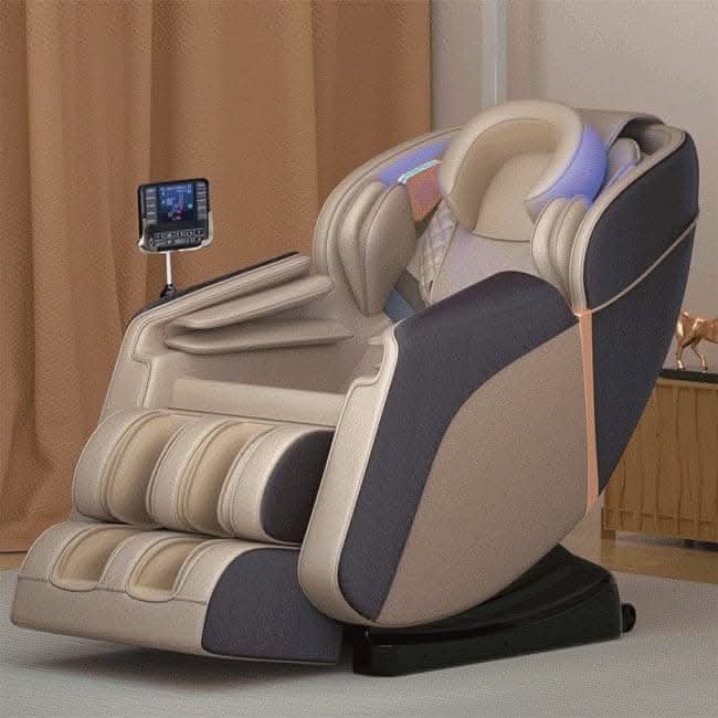 HarleyFitnessZeroGravity4DMassagerChairwithStretchingTappingHeatingBackandFootFullBodyMassageChair-sea-wonder-0EC0-image2_1500x.jpg Harley Fitness Zero Gravity Massage Chair with Stretching, Tapping, Heating Back and Foot - Image 1