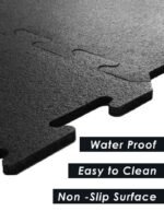 1441 Fitness Interlocking Gym Floor Mats - 100 cm x 100 cm x 20 mm - Image 3