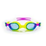 DS Junior Mirror Swimming Goggles - Pink/Yellow - Image 2
