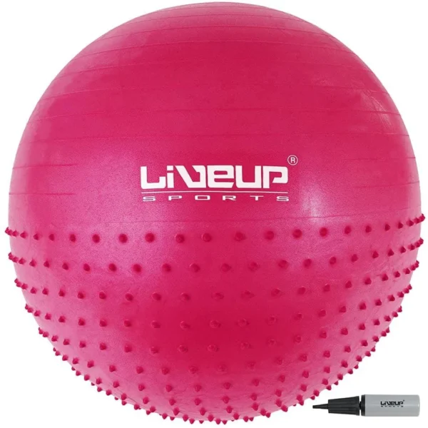LiveUp Half Massage Ball with Handpump LS3569