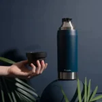 Aladdin CityPark Thermavac Twin Cup Bottle, 1.1L, Deep Navy - Image 4