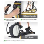 Lifespan Fitness E3i+ Elliptical Cross Trainer - Image 5