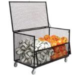 Mesh Storage Trolley (122cm x 61cm x 76cm) - Image 2