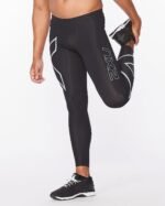 2Xu, Core Comression Tights X Large, Ma3849B, Black/Silver - Image 2