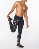 2Xu, Core Comression Tights X Large, Ma3849B, Black/Silver