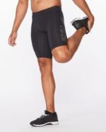 2Xu, Core Compression Tights Small, Ma3851B, Black/Silver - Image 4