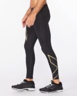 2Xu, Light Speed Compression Tight Small, Ma5305B, Black/Gold Reflective - Image 3