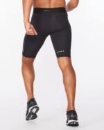 2Xu, Force Compression Shorts Large, Ma5366B, Black/Gold - Image 2
