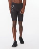 2Xu, Men'S Aero Vent Compression Shorts Medium, Ma6108B, Black/Silver Reflective - Image 4