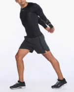 2Xu, Core Compression Long Sleeve Small, Ma6398A, Black/Silver - Image 4