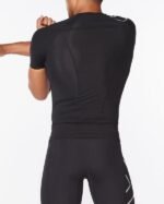 2Xu, Core Compression Short Sleeve Small, Ma6399A, Black/Silver - Image 2