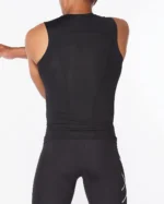 2Xu, Core Compression Sleeveless Small, Ma6400A, Black/Silver - Image 5