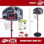 MF Adjustable Basketball Hoop with Board & Stand | Indoor & Outdoor