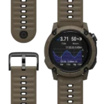 Green - Coros Nomad Adventure GPS Watch – Brown & Dark Grey Outdoor Smartwatch - Image 7
