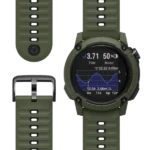Green - Coros Nomad Adventure GPS Watch – Brown & Dark Grey Outdoor Smartwatch - Image 16