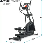NordicTrack AirGlide 14i Elliptical Cross Trainer Machine - Image 5