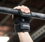 Harbinger Lifting Grips, Black - Image 4