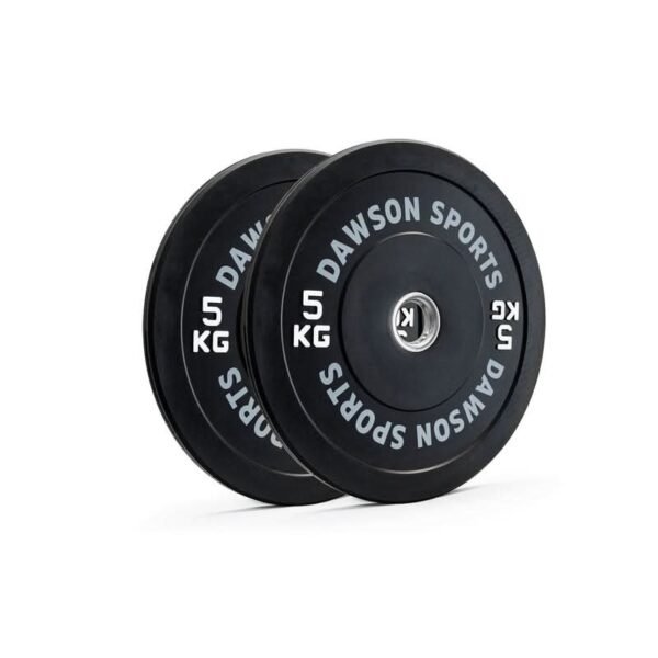 DS Rubber Bumper Plates (w/ upturned ring) - 5kg
