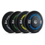 DS Rubber Bumper Plates (w/ upturned ring) - 10kg - Image 5