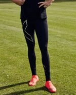 2Xu, Core Comression Tights, Ma3849B, Black/Silver - Image 4