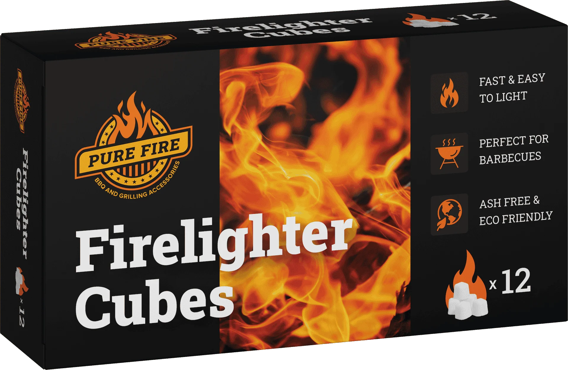 PF12PCLC_4_3000x.webp Pure Fire White Paraffin Lighter cubes - Pack of 12 - Image 1