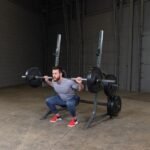 Body-Solid Powerline PMP150 Multi-Press Rack – Heavy-Duty Squat & Bench Press Strength Trainer - Image 3