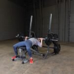 Body-Solid Powerline PMP150 Multi-Press Rack – Heavy-Duty Squat & Bench Press Strength Trainer - Image 7