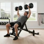 REP Fitness AB-3000 2.0 FID Adjustable Weight Bench, Metallic Black - Image 2