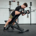 REP Fitness BlackWing Adjustable Weight Bench - Metallic Black - Image 5