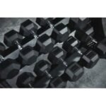 Ta Sports, Rubber Hex Dumbbell 10Kg - Image 3