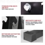 Sparnod Fitness A-Frame 6-Tier Dumbbell Rack Stand (Dumbbells Not Included), SDR-02 - Image 3