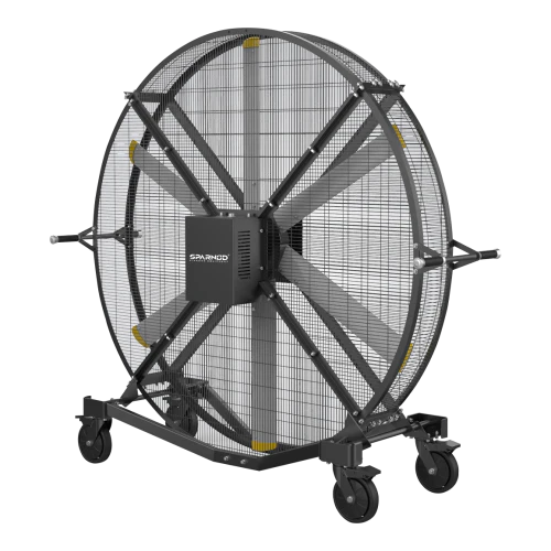 Sparnod Fitness Standing Mobile Fan, SF-007 - Image 1