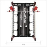Sparnod Fitness SMG-20000 Functional Smith Machine – 9-in-1 Strength Station - Image 2