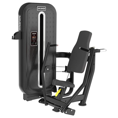 SOL-001_20CHEST_20PRESS-500x500_1376x.webp Sparnod Fitness SOL-001 Seated Chest Press Machine – Upper Body Workout Equipment for Home & Gym - Image 1