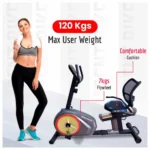 Sparnod Fitness Recumbent Bike, SRB-34 - Image 4