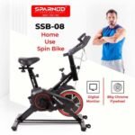 Sparnod Fitness Exercise Bike With 8Kg Flywheel & Hand Pulse, SSB-08 - Image 2