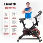 Sparnod Fitness Exercise Bike With 8Kg Flywheel & Hand Pulse, SSB-08 - Image 6